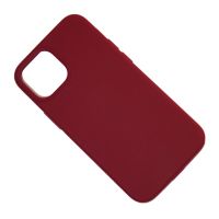 Чехол для Apple iPhone 13 mini силиконовый Soft Touch <бордовый> (премиум) ― Оптовый PromiseMobile