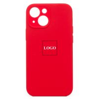 Чехол для Apple iPhone 13 mini силиконовый Soft Touch с закрытой камерой <красный> (премиум) ― Оптовый PromiseMobile