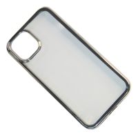 Чехол для Apple iPhone 14 силиконовый ультратонкий Pilot <серебристый> ― Оптовый PromiseMobile
