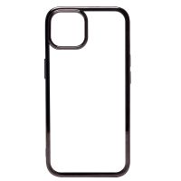 Чехол для Apple iPhone 14 силиконовый ультратонкий Pilot <черный> ― Оптовый PromiseMobile