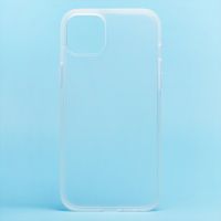 Чехол для Apple iPhone 14 Plus Waston пластиковый <прозрачно-серебристый> ― Оптовый PromiseMobile