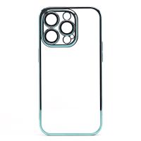 Чехол для Apple iPhone 14 Pro пластиковый с закрытой камерой <зеленый> ― Оптовый PromiseMobile