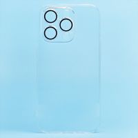 Чехол для Apple iPhone 14 Pro пластиковый с закрытой камерой <прозрачный> ― Оптовый PromiseMobile
