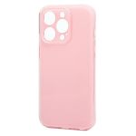Чехол для Apple iPhone 14 Pro силиконовый с блестками №3 <светло-розовый>