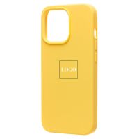 Чехол для Apple iPhone 14 Pro силиконовый Soft Touch <желтый> (премиум) ― Оптовый PromiseMobile