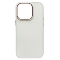 Чехол для Apple iPhone 14 Pro Max силиконовый матовый №6 <белый> ― Оптовый PromiseMobile