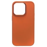 Чехол для Apple iPhone 14 Pro Max силиконовый матовый №6 <оранжевый> ― Оптовый PromiseMobile