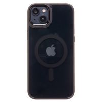Чехол для Apple iPhone 15 Plus пластиковый MagSafe <черный> ― Оптовый PromiseMobile