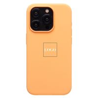 Чехол для Apple iPhone 15 Pro силиконовый MagSafe (анимация работает) <оранжевый> (премиум) ― Оптовый PromiseMobile