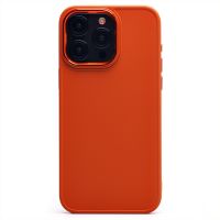 Чехол для Apple iPhone 15 Pro Max силиконовый матовый №6 <оранжевый> ― Оптовый PromiseMobile