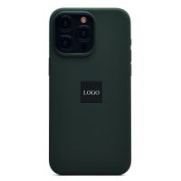 Чехол для Apple iPhone 15 Pro Max силиконовый MagSafe (анимация работает) <зеленый> (премиум) ― Оптовый PromiseMobile