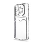 Чехол для Apple iPhone 15 Pro Max PromiseMobile силиконовый с картхолдером <прозрачный>
