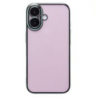 Чехол для Apple iPhone 16 пластиковый с закрытой камерой <зеленый> ― Оптовый PromiseMobile
