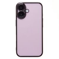 Чехол для Apple iPhone 16 пластиковый с закрытой камерой <черный> ― Оптовый PromiseMobile