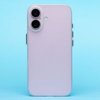 Чехол для Apple iPhone 16 пластиковый Coblue Matte <прозрачно-белый> ― Оптовый PromiseMobile