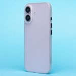 Чехол для Apple iPhone 16 пластиковый Coblue Matte <прозрачно-белый>
