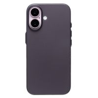 Чехол для Apple iPhone 16 пластиковый Coblue Matte <прозрачно-черный> ― Оптовый PromiseMobile