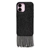 Чехол для Apple iPhone 16 пластиковый POSH SHINE водопад <черный> ― Оптовый PromiseMobile