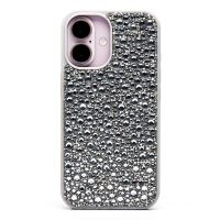 Чехол для Apple iPhone 16 пластиковый POSH SHINE капли дождя <белый> ― Оптовый PromiseMobile