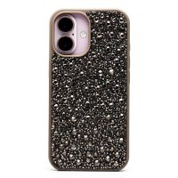 Чехол для Apple iPhone 16 пластиковый POSH SHINE капли дождя <серый> ― Оптовый PromiseMobile