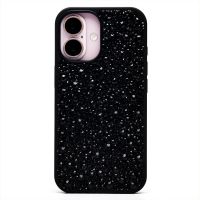 Чехол для Apple iPhone 16 пластиковый POSH SHINE капли дождя <черный> ― Оптовый PromiseMobile