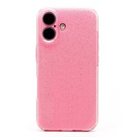 Чехол для Apple iPhone 16 силиконовый с блестками №3 <светло-розовый> ― Оптовый PromiseMobile