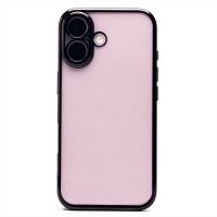 Чехол для Apple iPhone 16 силиконовый ультратонкий Pilot <черный> ― Оптовый PromiseMobile