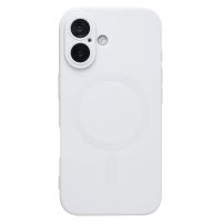 Чехол для Apple iPhone 16 силиконовый Matte MagSafe <белый> ― Оптовый PromiseMobile
