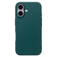 Чехол для Apple iPhone 16 силиконовый Soft Touch 4 <темно-зеленый> ― Оптовый PromiseMobile