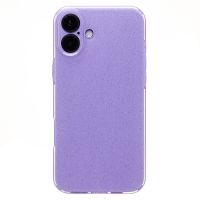 Чехол для Apple iPhone 16 Plus силиконовый с блестками №3 <светло-фиолетовый> ― Оптовый PromiseMobile