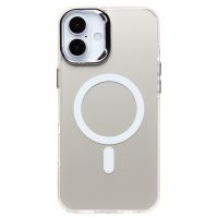Чехол для Apple iPhone 16 Plus силиконовый MagSafe №5 <белый> ― Оптовый PromiseMobile