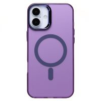 Чехол для Apple iPhone 16 Plus силиконовый MagSafe №5 <фиолетовый> ― Оптовый PromiseMobile