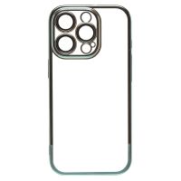 Чехол для Apple iPhone 16 Pro пластиковый с закрытой камерой <зеленый> ― Оптовый PromiseMobile