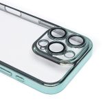 Чехол для Apple iPhone 16 Pro пластиковый с закрытой камерой <зеленый>