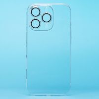 Чехол для Apple iPhone 16 Pro пластиковый с закрытой камерой <прозрачный> ― Оптовый PromiseMobile