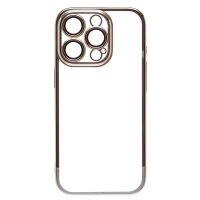 Чехол для Apple iPhone 16 Pro пластиковый с закрытой камерой <серебристый> ― Оптовый PromiseMobile