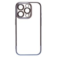 Чехол для Apple iPhone 16 Pro пластиковый с закрытой камерой <синий> ― Оптовый PromiseMobile