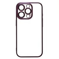 Чехол для Apple iPhone 16 Pro пластиковый с закрытой камерой <фиолетовый> ― Оптовый PromiseMobile