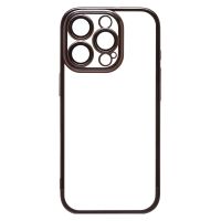 Чехол для Apple iPhone 16 Pro пластиковый с закрытой камерой <черный> ― Оптовый PromiseMobile