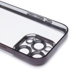 Чехол для Apple iPhone 16 Pro пластиковый с закрытой камерой <черный>