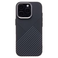 Чехол для Apple iPhone 16 Pro пластиковый Luxo Carbon (рис. 122) ― Оптовый PromiseMobile