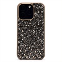 Чехол для Apple iPhone 16 Pro пластиковый POSH SHINE капли дождя <серый> ― Оптовый PromiseMobile