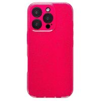 Чехол для Apple iPhone 16 Pro силиконовый с блестками №3 <розовый> ― Оптовый PromiseMobile