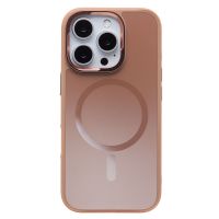 Чехол для Apple iPhone 16 Pro силиконовый BIG D MagSafe <розовое золото> ― Оптовый PromiseMobile