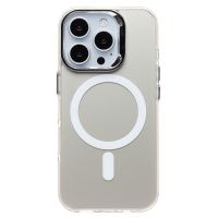 Чехол для Apple iPhone 16 Pro силиконовый MagSafe №5 <белый> ― Оптовый PromiseMobile