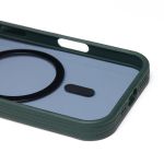 Чехол для Apple iPhone 16 Pro силиконовый MagSafe №6 <темно-зеленый>