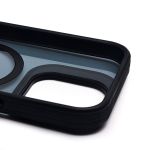 Чехол для Apple iPhone 16 Pro силиконовый MagSafe №6 <черный>