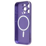 Чехол для Apple iPhone 16 Pro силиконовый Matte MagSafe <пурпурный>
