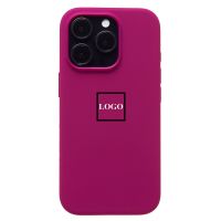 Чехол для Apple iPhone 16 Pro силиконовый MagSafe (анимация работает) <розовый> (премиум) ― Оптовый PromiseMobile