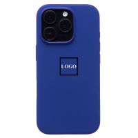 Чехол для Apple iPhone 16 Pro силиконовый MagSafe (анимация работает) <синий> (премиум) ― Оптовый PromiseMobile